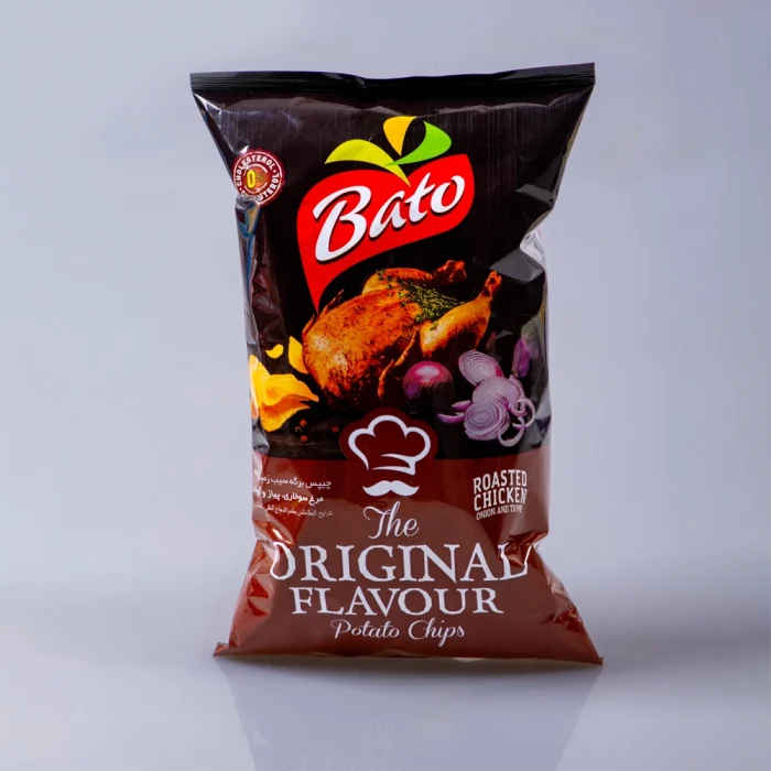 چیپس باتو باطعم مرغ و پیاز و آویشن
